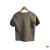 Blusinha Camiseta de Linha Cinza Zara na internet