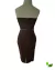 Vestido Tomara Que Caia Marrom Zara - comprar online
