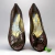 Sapato de Salto Marrom Pollignanno Almar - comprar online