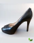 Sapato de Salto Preto Michael Kors