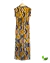 Vestido Longo Thelure Amarelo Preto - comprar online