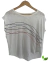 Blusinha Camiseta Cru Estampa Listras Track and Field - comprar online