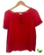 Blusinha Camiseta de Seda Vermelha Kate Spade - comprar online