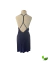 Vestido Curto Azul A.Niemeyer - comprar online