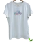 Blusinha Camiseta Bege Estampa Corais Scene - comprar online
