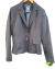 Blazer Alfaiataria Plissado Atrás Preto Yessica na internet