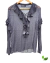 Blusinha Bata Azul Gola Babados Animalle - comprar online