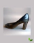 Sapato de Salto Scarpin Bico Arredondado Preto Corello - comprar online