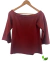 Blusinha Caída Ombros Marrom FIT - comprar online