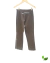 Calça Alfaiataria Marrom Ziper Lateral Bebé - Remade Style
