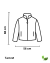 Casaco Marrom Claro Corino detalhes Preto Zara - comprar online
