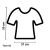 Blusinha Manga Longa Transpassada Preta FIT - Remade Style