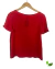 Blusinha Camiseta de Seda Vermelha Kate Spade na internet