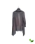 Blusa Cardigan Assimétrico Preto Malharia Fiota na internet
