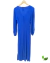 Vestido Longo Azul Royal Sacada na internet