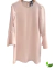 Vestido Mid Rosa Claro Zara na internet