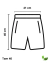 Shorts de Couro Bege na internet