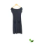 Vestido Longo de Malha Termal Preto Bolsos traseiros Ticia na internet