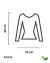 Blusinha Estampada Azul e Bege Marfinno - loja online