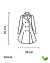 Trench Coat Peludinho Preto Marfinno - Remade Style