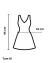 Vestido MId Preto e Azul Tommy Hilfiger - Remade Style