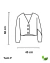 Blusa Cardigan Tricot com botoes Cinza Claro Zara - Remade Style