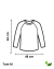 Camiseta Manga Longa Verde Clara Estampa Cavalo Levis - Remade Style