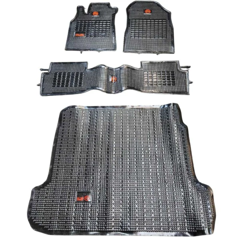 Cubre Alfombra Auto Goma Pesada 4 P P/ Renault Fluence Vap