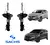 Kit X4 Amortiguadores Del-tras Para Fiat Cronos 2018 Al 2023