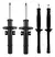 Kit X 4 Amortiguadores Vw Gol Trend Y Voyage 2019 - comprar online