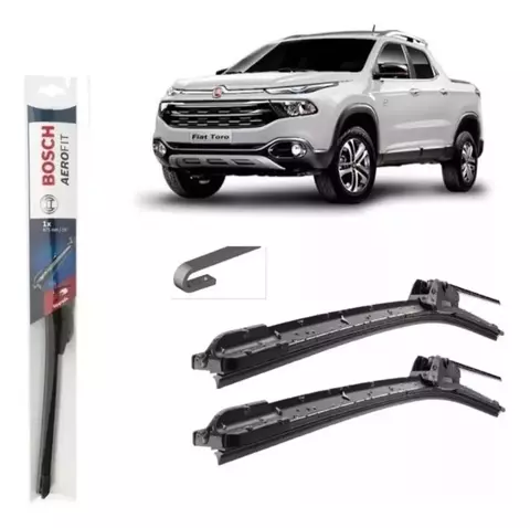 Kit De Escobillas Limpiaparabrisas Bosch Fiat Toro 2016-2021