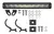 Barra Led 180w 12 Y 24v Camion Auto + Soporte Camioneta - Taller Smyra