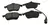 Imagen de Kit Pastillas De Freno Delanteras Bosch Bora 1.8 T