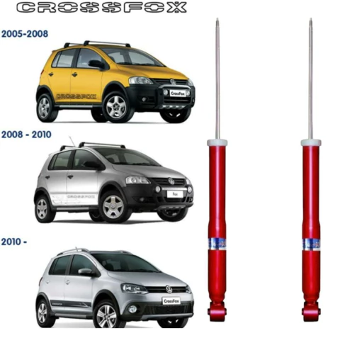 Amortiguadores Traseros Suran Cross Kit X2 2010-2024