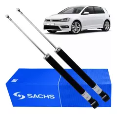 Kit X2 Amortiguadores Traseros Volkswagen Polo Suran Virtus T-Cros Nivus Golf Msi 2018/