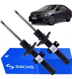 Kit X2 Amortiguador Del. Volkswagen Polo Suran Virtus Golf Tcross MSI