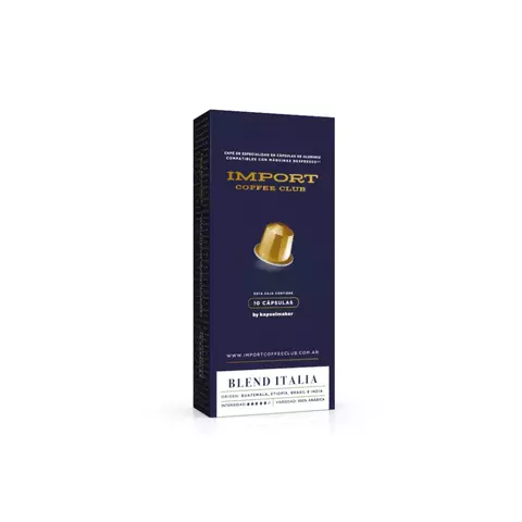 Capsulas de café Blend Italia