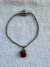 Berloque Pulseira Jaspe Vermelho Bruto - comprar online