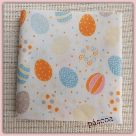 Feltro Estampado Santa Fé Páscoa - comprar online