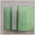 kit Feltro Estampado Coração Verde - 50x70 cm