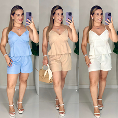 Conjunto Alfaiataria Short