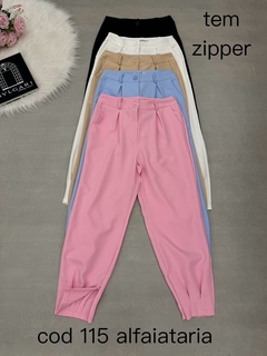 Calça cenoura alfaiataria - Fabricia variedades