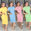 Vestido Caneladinho Listra