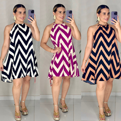 Vestido Crepe