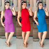 Vestido Canelado