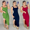 Vestido Canelado