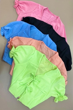 Blusa Crepe seda