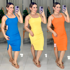 Vestido Caneladinho