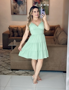 Vestido Tricoline - loja online