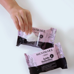 Lenço Demaquilante com Ácido Salicílico-Menimake by Dride